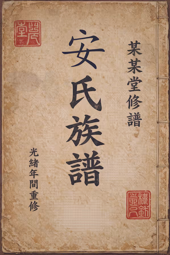 安氏家谱 [57 卷] 1.92 GB 全集