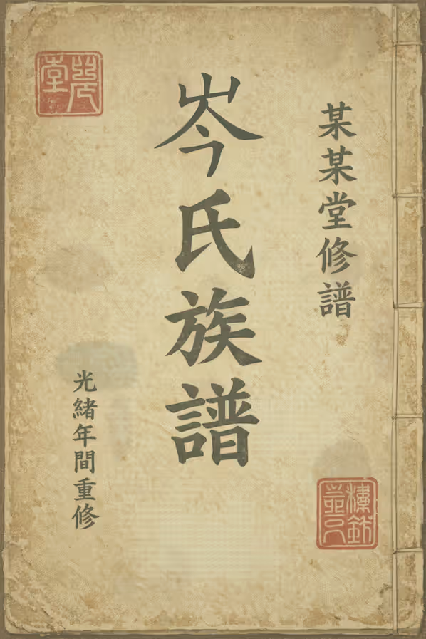 岑氏家谱 [144 卷] 3.06 GB 全集