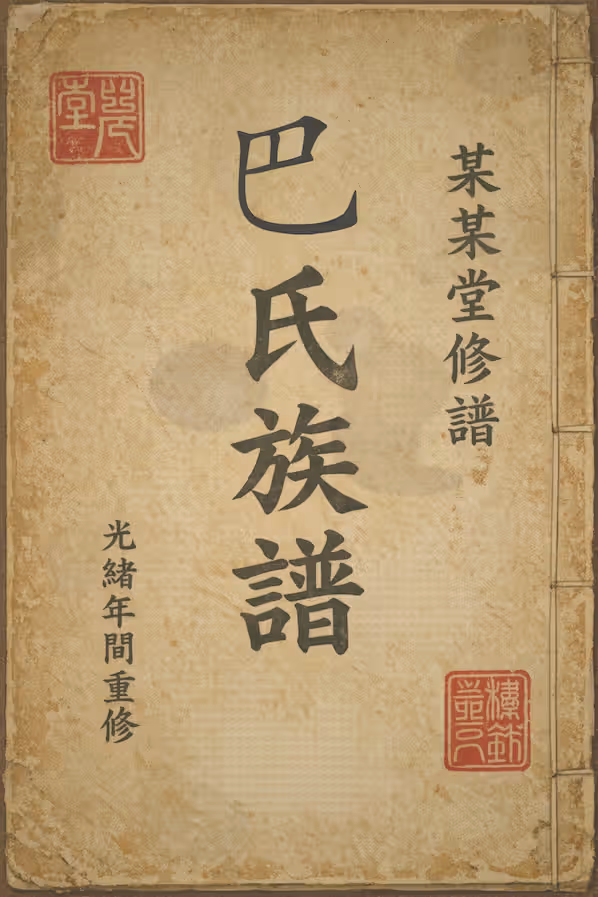 巴氏家谱 [103卷] 1.67 GB 全集