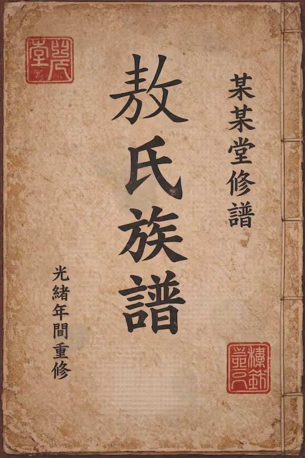 敖氏家谱 [21 卷] 563.06 MB 全集