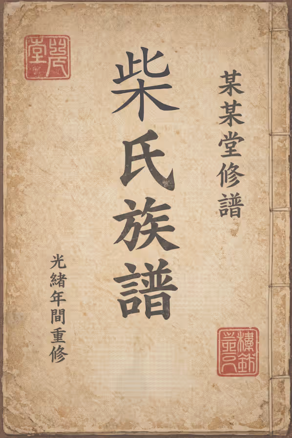 柴氏家谱 [160 卷] 5.46 GB 全集