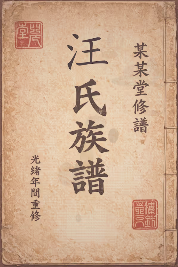 汪氏家谱 [3472 卷] 105.80 GB 全集