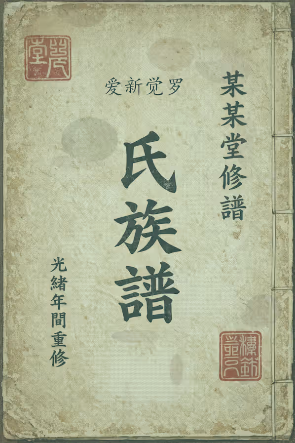 爱新觉罗氏家谱 [4卷] 904.61 MB 全集