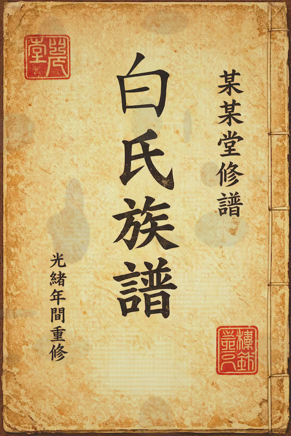白氏家谱 [187 卷] 8.82 GB 全集