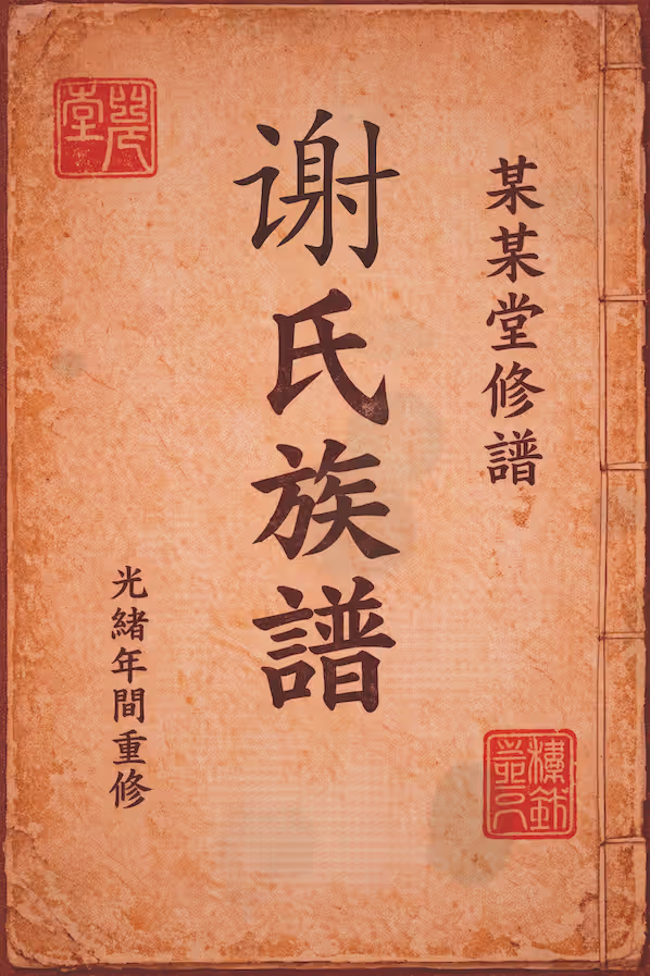 谢氏家谱 [4003 卷] 156.07 GB 全集