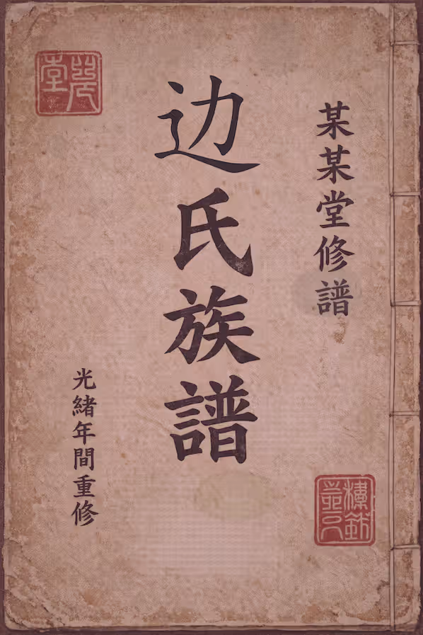 边氏家谱 [232卷] 14.11 GB 全集